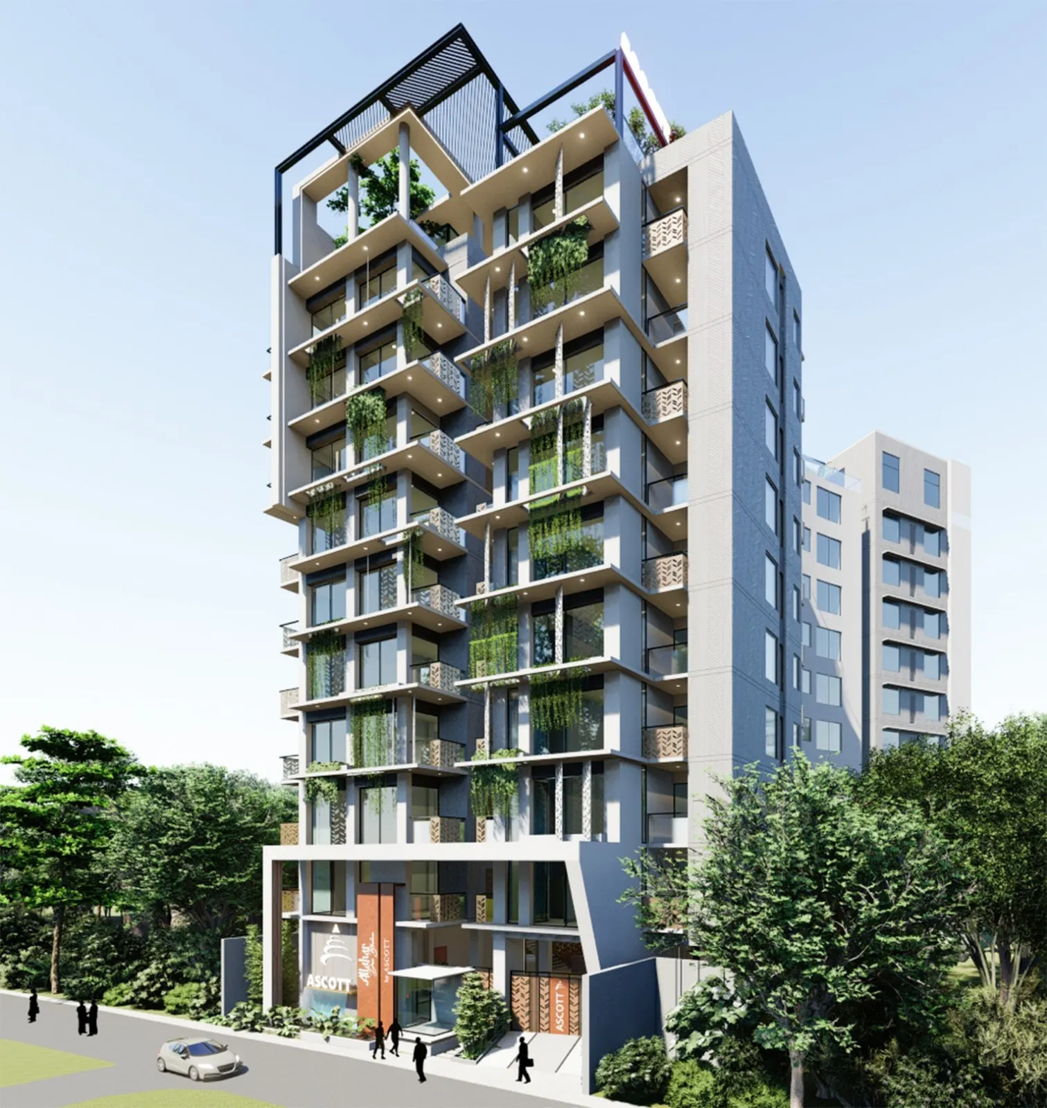 Allahr dan - 10 Storied Building